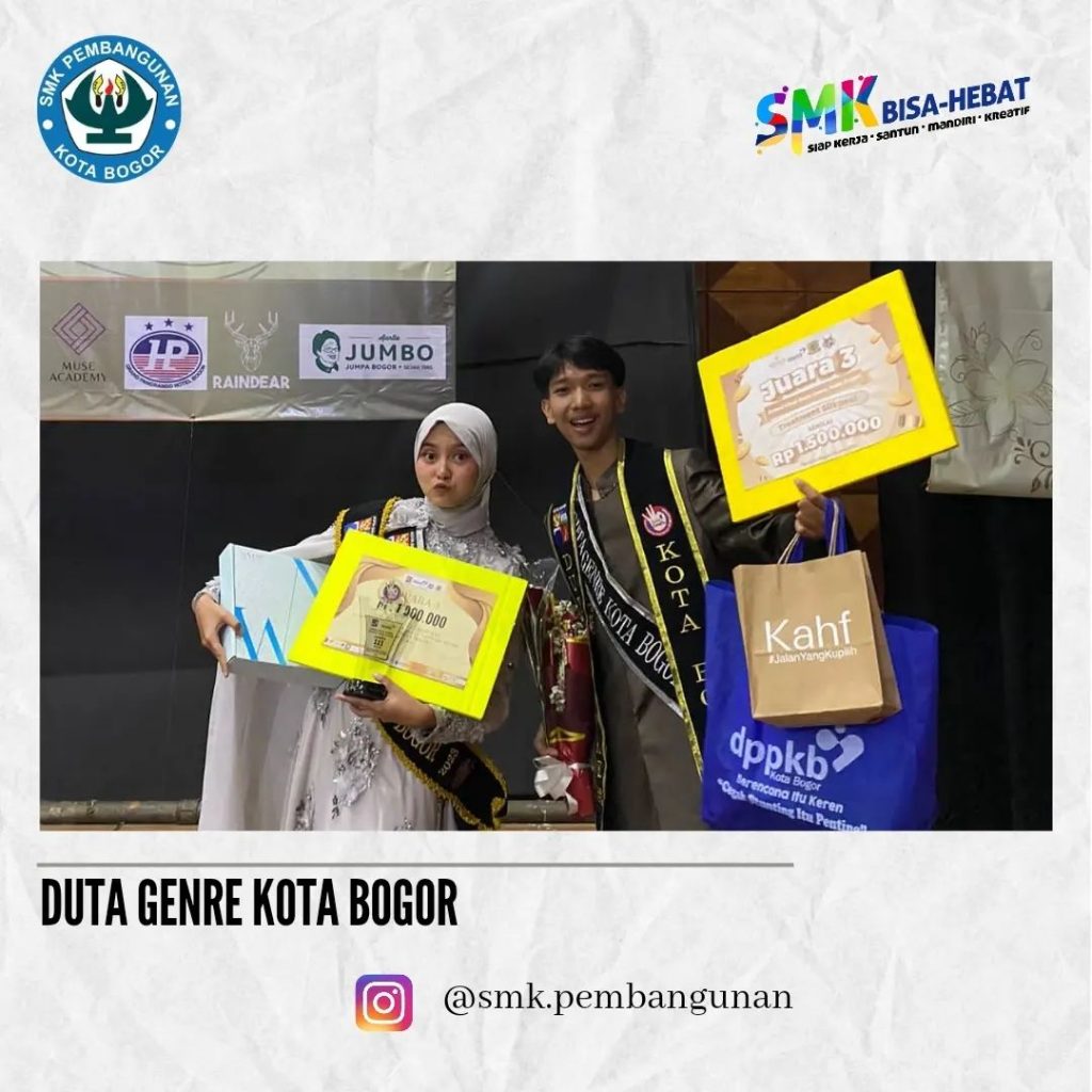 Ikuti Ajang Duta Genre Kota Bogor Siswa Smk Pembangunan Kota