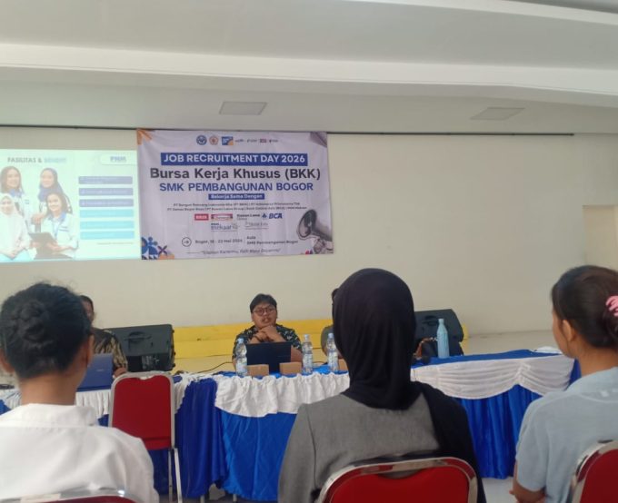BKK SMK Pembangunan Bogor Kembali Hadirkan Rekrutmen Bersama PT PNM Mekaar