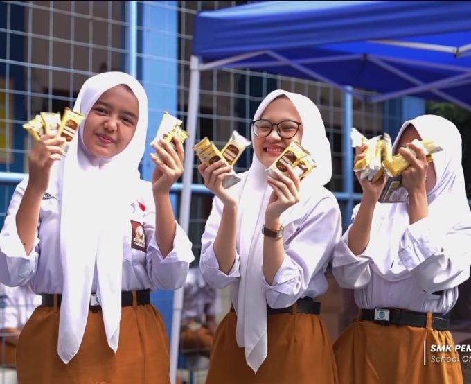 Suasana Seru dan Penuh Antusias, PT Want Want Hadir di SMK Pembangunan Bogor