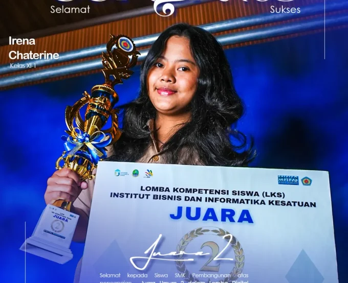 Siswi SMK Pembangunan Bogor Raih Juara 2 Lomba Bisnis Digital Tingkat Kota