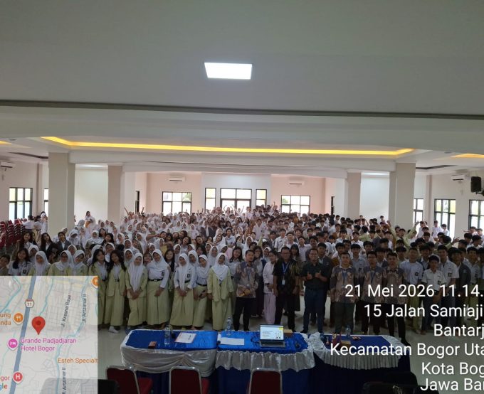 SMK Pembangunan Bogor Gelar Seminar Literasi untuk Siswa Kelas X dan XI Bersama Penulis Ahsanul Fikri