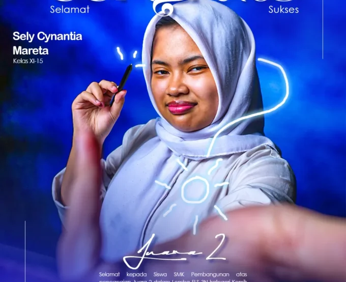 Siswa SMK Pembangunan Bogor Raih Juara 2 FLS3N Kategori Komik Digital