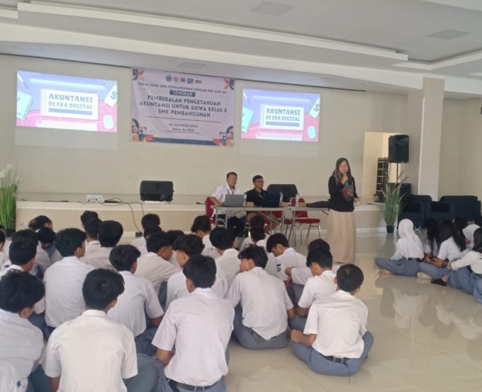 Seminar Akuntansi Digital, Membekali Siswa Kelas X SMK Pembangunan Bogor Menghadapi Era Digital