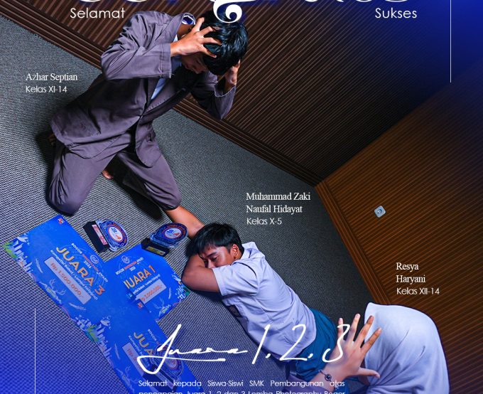 Siswa SMK Pembangunan Bogor Borong Juara 1, 2, dan 3 Photography Bogor Innovation Award Tingkat Pelajar Kota Bogor