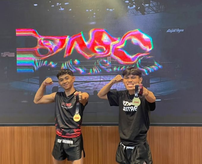 Dua Atlet SMK Pembangunan Bogor Sabet 2 Medali Emas di Pakuan Mueang Championship